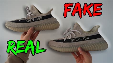 adidas yeezy boost real vs fake|pictures of knock off yeezy.